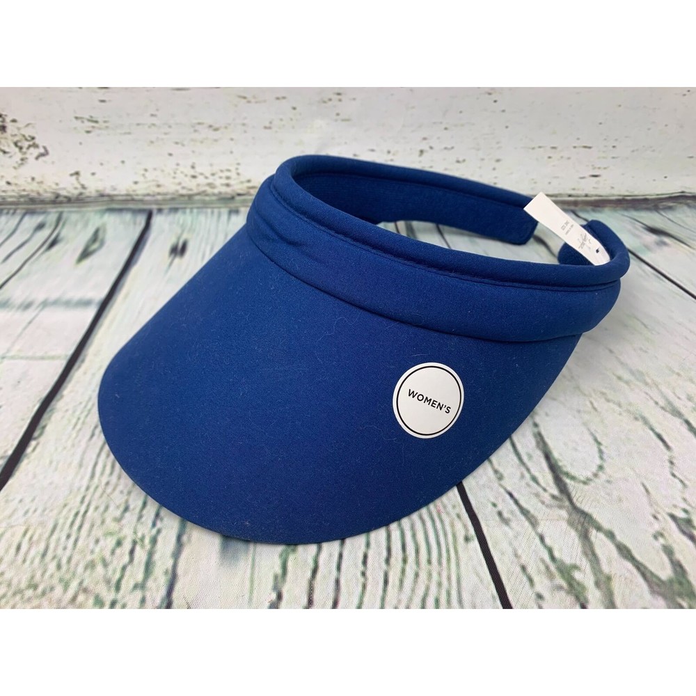 Womens Clip Golf Visor Navy One Size